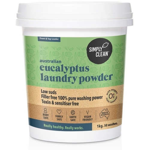 Laundry Powder Eucalyptus 1Kg