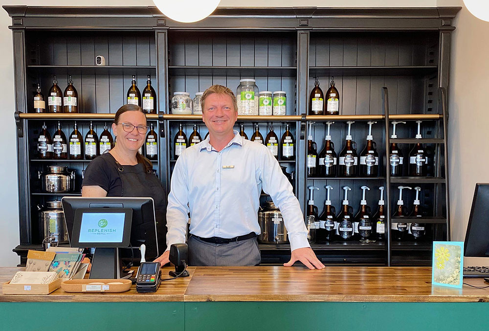 Replenish Refill Owners - Leif and Sara Storoy