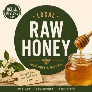 Local Raw Honey Refill