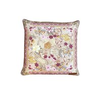 Canvas Cushion Cover Pastel Forest
