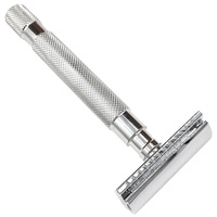  64S Stainless Steel Safety Razor Closed Comb
