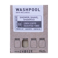 S2 Shampoo, Shower & Shave Bar Lemon Scented Eucalyptus & Mint