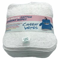 Reusable Cloth Wipes - White