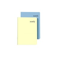 Lemon and Byron Blue A6 Pocket Notebook Set of 2