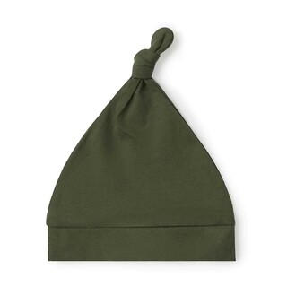 Knotted Beanie Olive