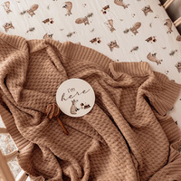 Knit Blanket Hazelnut