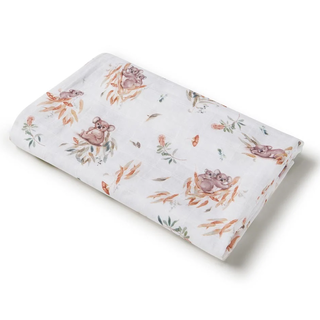 Organic Cotton Muslin Wrap Koala