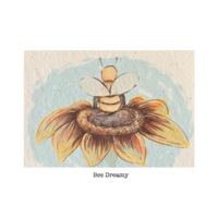 Plantable Card Bee Dreamy