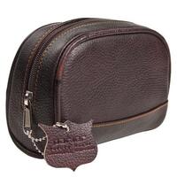 Small Leather Toiletry Bag