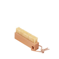 Nail Brush with Leather Strap