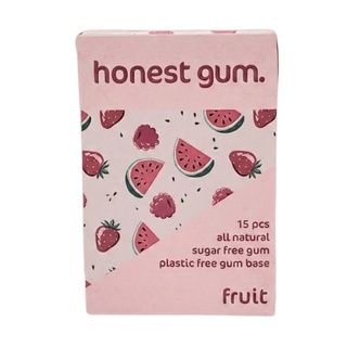 Honest Gum Fruit Natural Chewing Gum