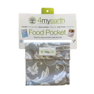 Reusable Food Pocket Silver Vine