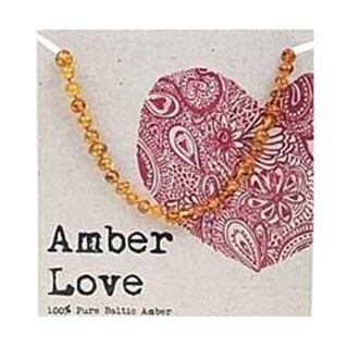 Amber Child's Necklace - Honey Love