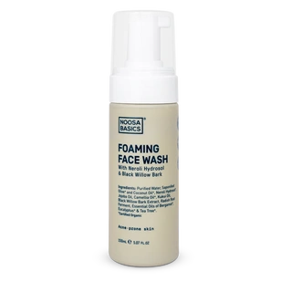 Noosa Basics Foaming Face Wash – Neroli Hydrosol & Black Willow Bark (150ml)