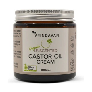 Vrindavan Organic Castor Oil Cream Unscented