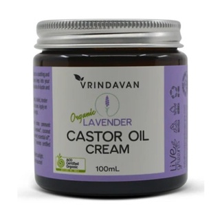 Vrindavan Organic Castor Oil Cream Lavender