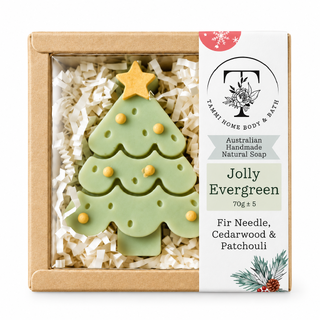 Jolly Evergreen Christmas Tree Soap