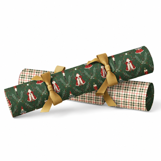 Christmas Cracker Kit DIY 10 Pack Mr & Mrs Claus