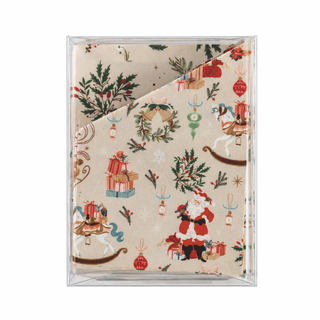 Christmas Paper Crown Hats 10 Pack Jolly Santa