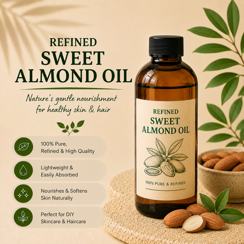Sweet Almond Oil Refined Refill