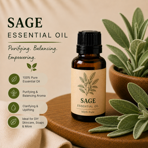 Sage Spanish Essential Oil Refill