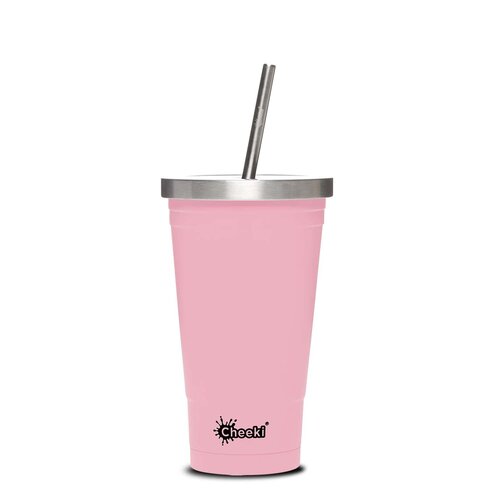 500ml Stainless Steel Insulated Tumbler - Pink