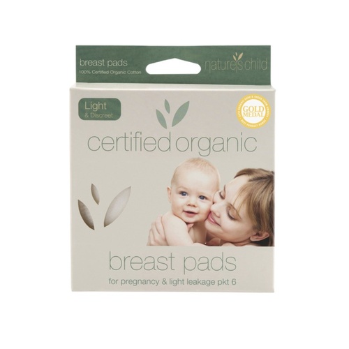 Breast Pads Reusable Light Pack of 6