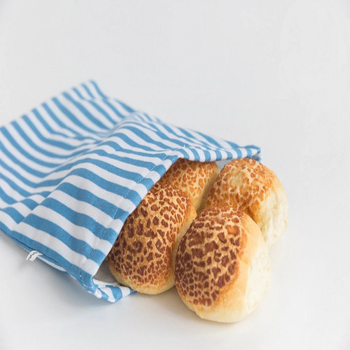 Bread Bag - Denim Stripe