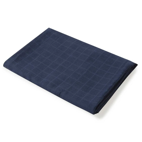 Organic Cotton Muslin Wrap Navy