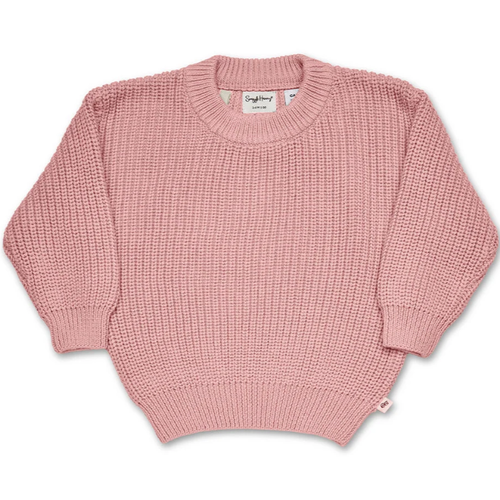 Organic Oversized Knit Jumper Size 00 Rosa