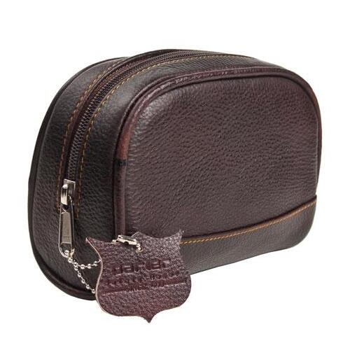 Small Leather Toiletry Bag