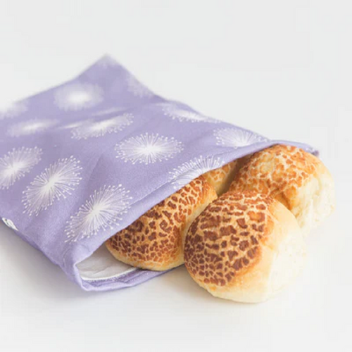 Bread Bag - Purple Dandelion