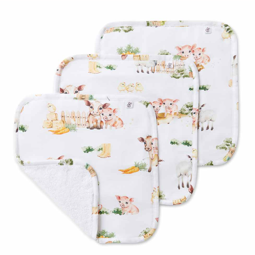 Organic Cotton Wash Cloths Farm