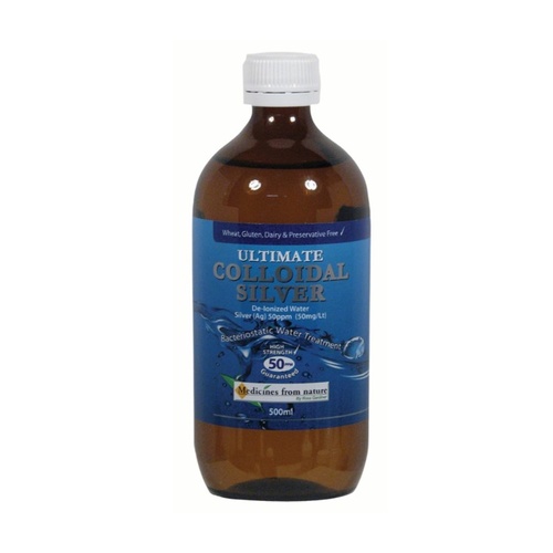 MFN Colloidal Silver 50PPM 500ml