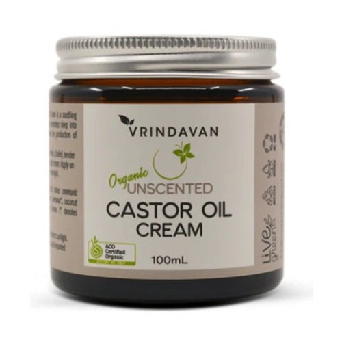 Vrindavan Organic Castor Oil Cream Unscented
