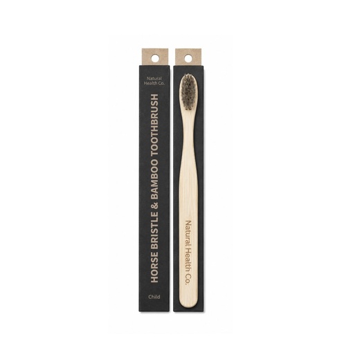 Horse Bristle and Bamboo Toothbrush Child