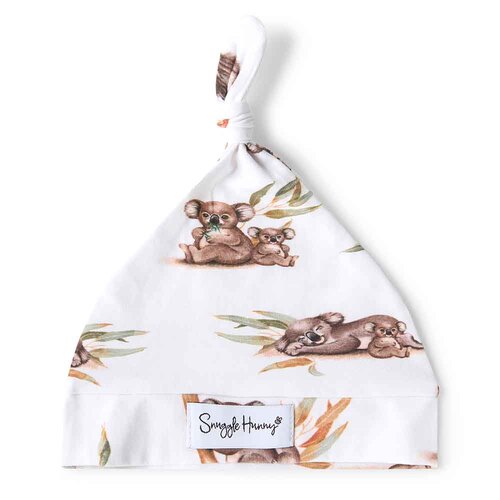 Organic Cotton Baby Beanie Koala