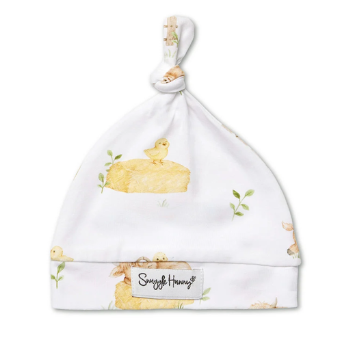 Organic Cotton Baby Beanie Highland Cows