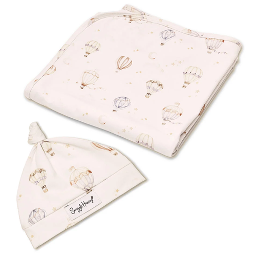 Organic Jersey Wrap Set Up and Away