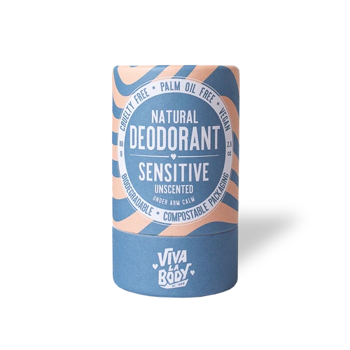 Natural Deodorant – Sensitive Unscented (80g)