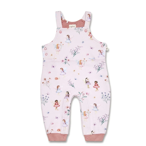 Organic Cotton Snuggle Overalls Fairy Dust