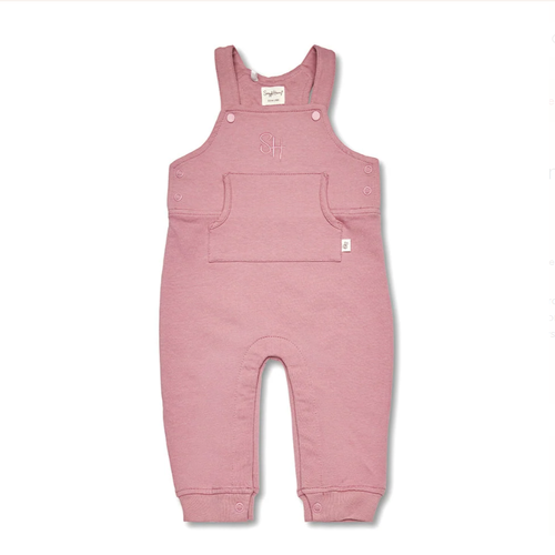 Organic Cotton Snuggle Overalls Jewel