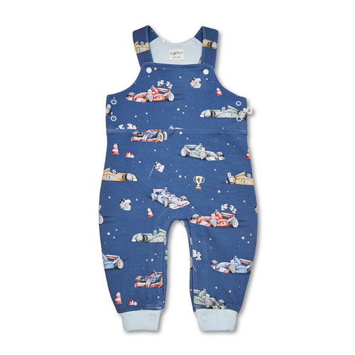 Organic Cotton Snuggle Overalls Little Racer